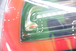 Фонарь внешний крыло левый Tesla Model 3 18- USA 3 пина, мелкие царапины