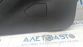 Накладка центральной консоли боковая правая Ford Escape MK3 17-19 черная, царапины