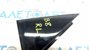 Треугольник двери задней левой VW Passat b8 16-19 16- USA черный глянец, паутинка