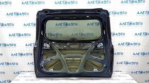 Дверь багажника голая со стеклом Honda CRV 17-22 синий B-588P, тонировка, тычка