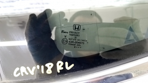 Форточка глухе скло задня ліва Honda CRV 17-22 тонування