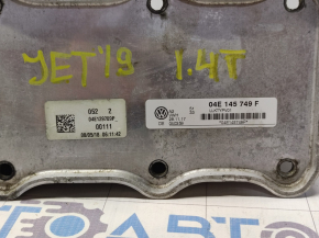 Интеркулер теплообменник VW Jetta 19- 1.4T замята трубка, помяты соты