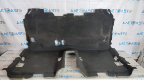 Покриття підлоги задній Ford Escape MK3 13-19 чорний тип 2, під хімчистку