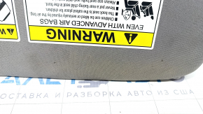 Козирок лівий Honda CRV 17-19 сірий, з підсвічуванням, без гачка, під чищення