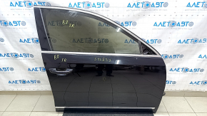 Двері в зборі передня права VW Passat b8 16-19 USA чорний LC9X, keyless, тичка