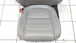 Водительское сидение Honda CRV 17-22 с airbag, электро, кожа серое, под чистку