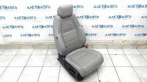 Пассажирское сидение Honda CRV 17-22 с airbag, электро, кожа серое, под чистку