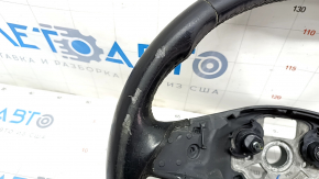 Руль голый VW Passat b8 16-19 USA кожа, надрывы, под перешив