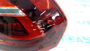 Фонарь внешний крыло правый VW Passat b8 16-19 USA LED темный, царапины