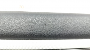 Обшивка дверей картка передня ліва VW Passat b8 16-19 USA беж з беж вставкою шкіра, підлокітник шкіра, молдинг графіт, тичка, під чистку