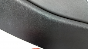 Накладка центральної консолі збоку права Lincoln MKZ 13-20 шкіра чорна, подряпини