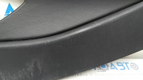 Накладка центральної консолі збоку ліва Lincoln MKZ 13-20 шкіра чорна, подряпини