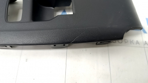Накладка управления стеклоподъемником передняя правая Honda Accord 18-22 черная, царапина