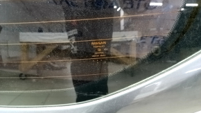 Дверь багажника голая со стеклом Nissan Rogue Sport 17-19 графит KAD, тычки