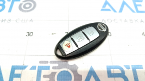 Ключ smart key Nissan Rogue Sport 17-19 3 кнопки, тип 2, полез хром, потерт
