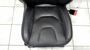 Пасажирське сидіння Ford Edge 15- з airbag, електро, підігрів, вентиляція, шкіра чорна, Titanium, тріщини, відсутня заглушка