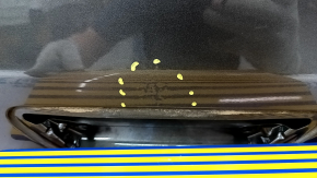 Двері багажника голі зі склом Ford Edge 19-графіт J7, тички подряпини на склі