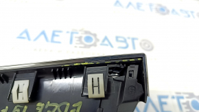 Дефлектор повітропроводу передньої панелі правий Ford Edge 15- чорний з хромом, надламана накладка