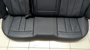 Задний ряд сидений 2 ряд Audi A4 B9 17-19 кожа, черный