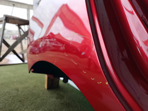 Чверть крило задня права Hyundai Elantra AD 17-20 червона, з центральною стійкою, тички