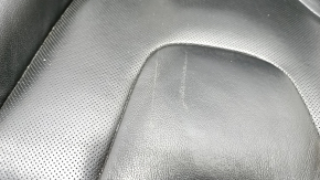 Сидіння водія Ford Edge 15- без airbag, електро, підігрів, вентиляція, шкіра чорна, Titanium, тріщини, подряпини