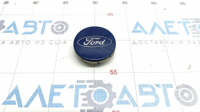 Центральний ковпачок на диск Ford Edge 15-54/50мм синій