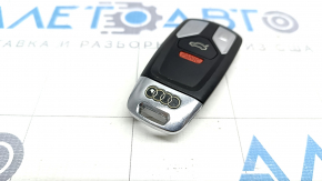 Ключ smart Audi A4 B9 17- тип 1, 4 кнопки, потерт, царапины, полез хром