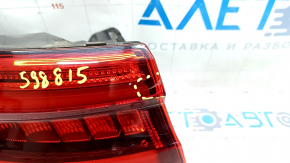 Фонарь внешний крыло левый Audi A4 B9 17-19 седан LED, царапины