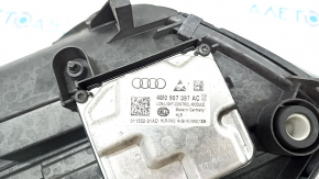 Фара передняя правая в сборе Audi A4 B9 17-19 Full LED, песок, паутинка