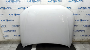 Капот голый Audi A4 B8 13-16 рест сталь, белый LS9R, вмятины, тычки