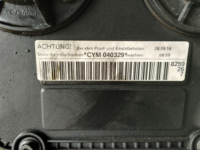 Двигун Audi A4 B9 17-20 2.0T CYMC 44к топляк, клин емульсія, вода в циліндрах, запчастини