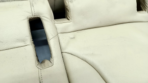 Задний ряд сидений 2 ряд Audi A4 B8 08-16 кожа бежевая, под чистку, надрыв, приямто