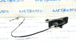Трос аварійного включення нейтральної передачі з кронштейном Audi A4 B9 17- зламані засувки, оплавлена оплетка
