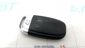 Ключ Audi A4 B8 08-16 smart 4 кнопки, тычки на хроме, царапины