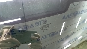 Дверь багажника голая со стеклом Tesla Model Y 20- белый PPSW, со стоп сигналом, крашена 0.3, царапины на стекле