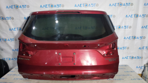 Дверь багажника голая со стеклом Ford Escape MK3 17-19 рест, красный RR