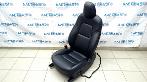 Водійське сидіння Tesla Model Y 20-s airbag, електро, шкіра чорна, з підігрівом, подряпини