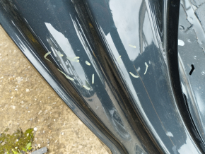 Четверть крыло задняя правая Audi A4 B9 17- на кузове, графит, примята, тычки, сколы краски