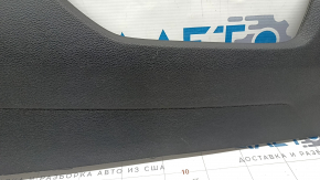 Накладка центральной консоли боковая правая Honda Civic X FC 16-21 черная, царапины