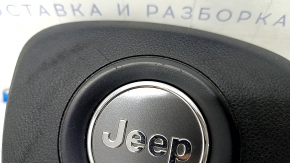 Подушка безпеки airbag в кермо водійська Jeep Grand Cherokee WK2 14-18 чорна, подряпини, іржавий піропатрон