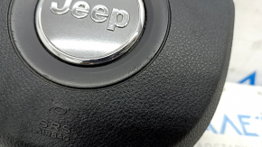 Подушка безопасности airbag в руль водительская Jeep Grand Cherokee WK2 14-18 черная, царапины, ржавый пиропатрон
