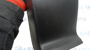 Накладка центральної консолі задня Honda Accord 18-22 чорна, подряпини