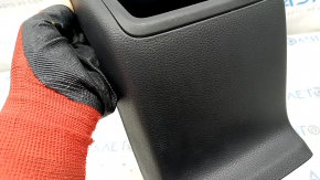 Накладка центральної консолі задня Honda Accord 18-22 чорна, подряпини