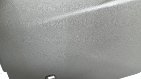 Консоль центральная Nissan Leaf 13-17 голая, серая, царапины
