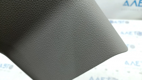 Накладка центральной консоли задняя VW Passat b7 12-15 USA серая, царапины