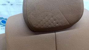 Задний ряд сидений 2 ряд BMW 4 F32 14-20 Coupe без люка в спинке, кожа коричневая, под чистку, тычки, царапина