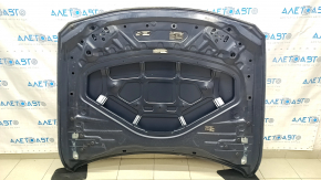 Капот голый BMW 4 F32/33/36 14-20 сталь, синий A89, тычка, потерт, песок, сколы