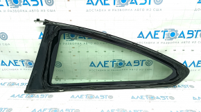 Форточка глухое стекло задняя правая BMW 4 F32 14-20 Coupe хром, обрезана резинка