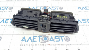 Дефлектор воздуховода центральный BMW 4 F32/33/36 14-16 под dual zone, полез хром