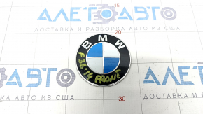 Эмблема значок переднего бампера BMW 4 F32/33/36 14-20 песок
